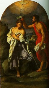 Baptism.Alessandro Allori
