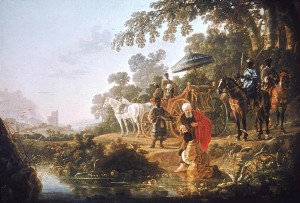 Aelbert Cuyp: The Baptism of the Eunuch Holland (c. 1653)