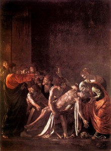 The Raising of Lazarus - Caravaggio