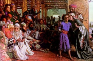 “The Finding of the Saviour in the Temple” William Holman Hunt - 1862